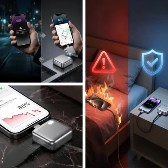 Power Disconnector Guard Every Charge USB-C - Silver